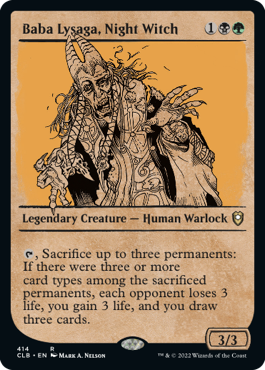 Baba Lysaga, Night Witch (Variant) - Battle for Baldur's Gate Spoiler