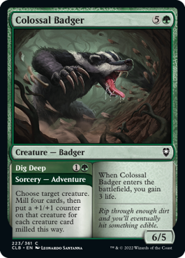 Colossal Badger - Battle for Baldur's Gate Spoiler