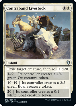 Contraband Livestock - Battle for Baldur's Gate Spoiler