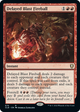 Delayed Blast Fireball - Battle for Baldur's Gate Commander Spoiler