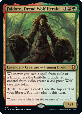 Faldorn, Dread Wolf Herald - Battle for Baldur's Gate Spoiler