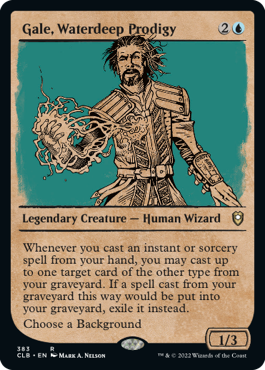 Gale, Waterdeep Prodigy (Variant) - Battle for Baldur's Gate Spoiler