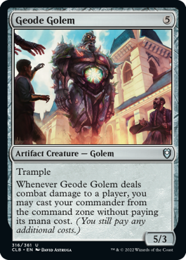 Geode Golem - Battle for Baldur's Gate Spoiler