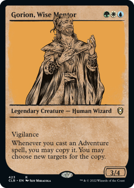 Gorion, Wise Mentor (Variant) - Battle for Baldur's Gate Spoiler