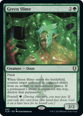 Green Slime - Battle for Baldur's Gate Commander Spoiler