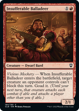 Insufferable Balladeer - Battle for Baldur's Gate Spoiler