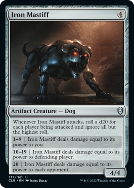 Iron Mastiff - Battle for Baldur's Gate Spoiler