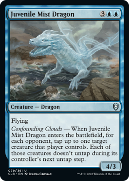 Juvenile Mist Dragon - Battle for Baldur's Gate Spoiler