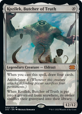 Kozilek, Butcher of Truth - Double Masters 2022 Spoiler