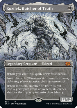 Kozilek, Butcher of Truth (Variant) - Double Masters 2022 Spoiler