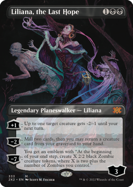 Liliana, the Last Hope (Variant) - Double Masters 2022 Spoiler