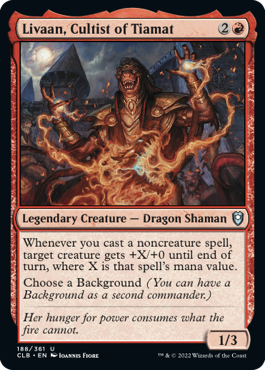 Livaan, Cultist of Tiamat - Battle for Baldur's Gate Spoiler