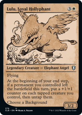 Lulu, Loyal Hollyphant (Variant) - Battle for Baldur's Gate Spoiler