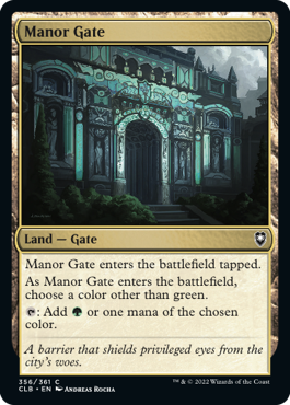 Manor Gate - Battle for Baldur's Gate Spoiler