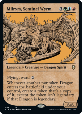 Miirym, Sentinel Wyrm (Variant) - Battle for Baldur's Gate Spoiler