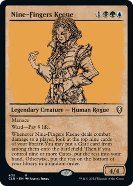 Nine-Fingers Keene (Variant) - Battle for Baldur's Gate Spoiler