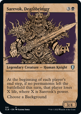 Sarevok, Deathbringer (Variant) - Battle for Baldur's Gate Spoiler