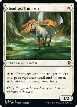 Steadfast Unicorn - Battle for Baldur's Gate Spoiler