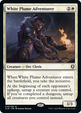 White Plume Adventurer - Battle for Baldur's Gate Spoiler