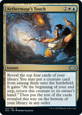 Aethermage’s Touch - Double Masters 2022 Spoiler