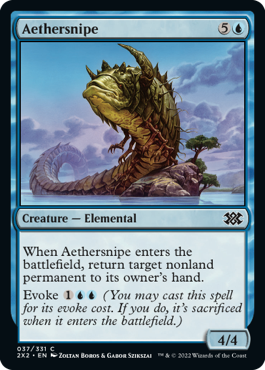 Aethersnipe - Double Masters 2022 Spoiler
