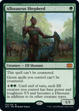 Allosaurus Shepherd - Double Masters 2022 Spoiler