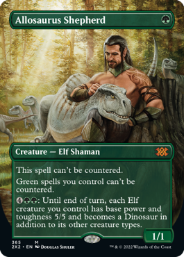 Allosaurus Shepherd (Variant) - Double Masters 2022 Spoiler