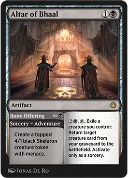 Altar of Bhaal - Alchemy Horizons - Baldur's Gate Spoiler