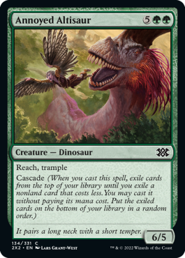 Annoyed Altisaur - Double Masters 2022 Spoiler