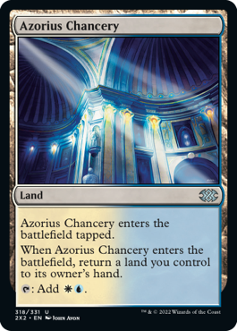 Azorius Chancery - Double Masters 2022 Spoiler