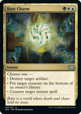 Bant Charm - Double Masters 2022 Spoiler