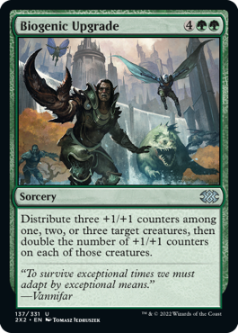 Biogenic Upgrade - Double Masters 2022 Spoiler