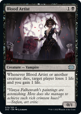 Blood Artist - Double Masters 2022 Spoiler