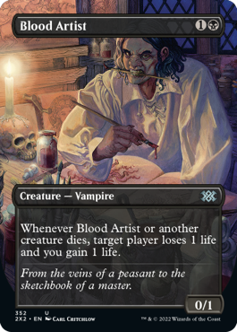 Blood Artist (Variant) - Double Masters 2022 Spoiler