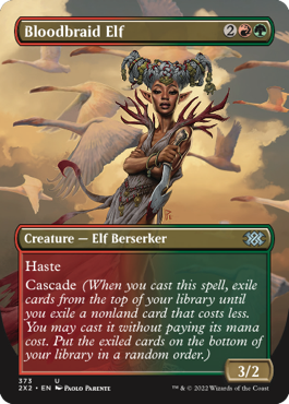 Bloodbraid Elf (Variant) - Double Masters 2022 Spoiler