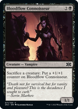 Bloodflow Connoisseur - Double Masters 2022 Spoiler