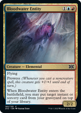 Bloodwater Entity - Double Masters 2022 Spoiler