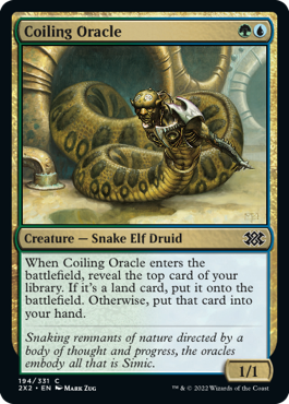 Coiling Oracle - Double Masters 2022 Spoiler