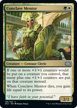 Conclave Mentor - Double Masters 2022 Spoiler