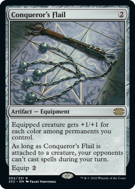Conqueror’s Flail - Double Masters 2022 Spoiler