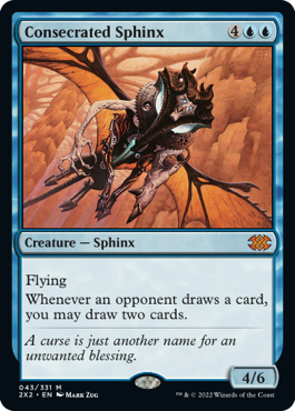 Consecrated Sphinx - Double Masters 2022 Spoiler