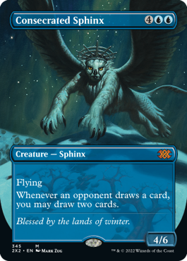 Consecrated Sphinx (Variant) - Double Masters 2022 Spoiler