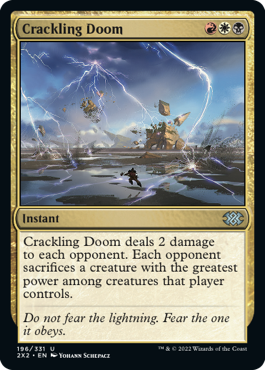 Crackling Doom - Double Masters 2022 Spoiler