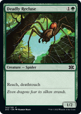 Deadly Recluse - Double Masters 2022 Spoiler