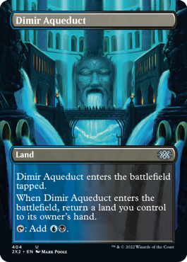 Dimir Aqueduct (Variant) - Double Masters 2022 Spoiler