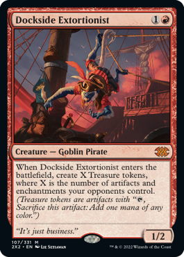 Dockside Extortionist - Double Masters 2022 Spoiler