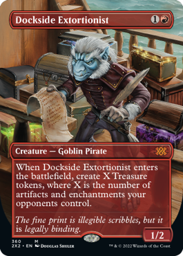 Dockside Extortionist (Variant) - Double Masters 2022 Spoiler