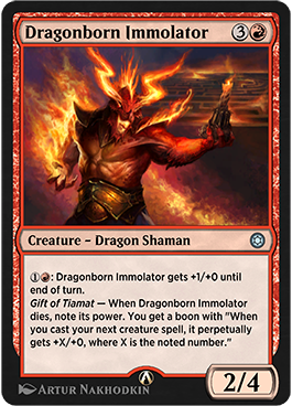 Dragonborn Immolator - Alchemy Horizons - Baldur's Gate Spoiler