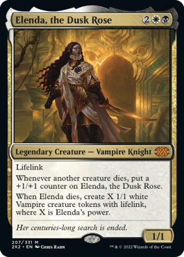 Elenda, the Dusk Rose - Double Masters 2022 Spoiler