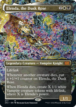 Elenda, the Dusk Rose (Variant) - Double Masters 2022 Spoiler